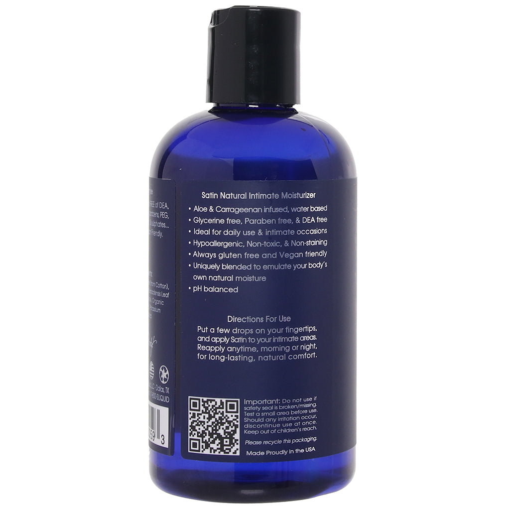 Satin Natural Intimate Moisturizer in 8.5oz/255mL Lubes and Lotions > Water Based Sex Lubes - Tophatter Daily Deals