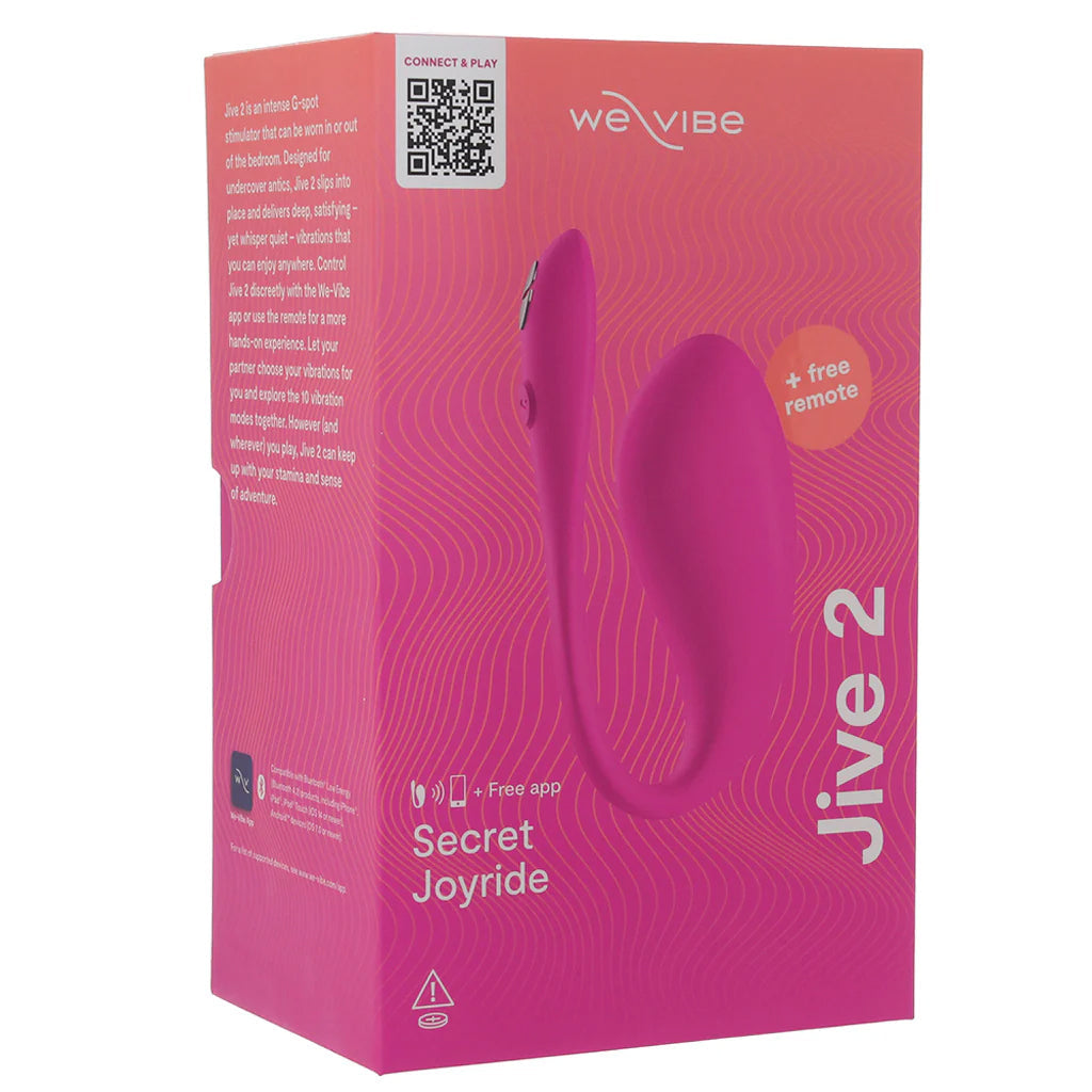 We-Vibe Jive 2 Wearable G-Spot Vibe in Electric Pink Vibrators > G-Spot Vibrators - Tophatter Daily Deals