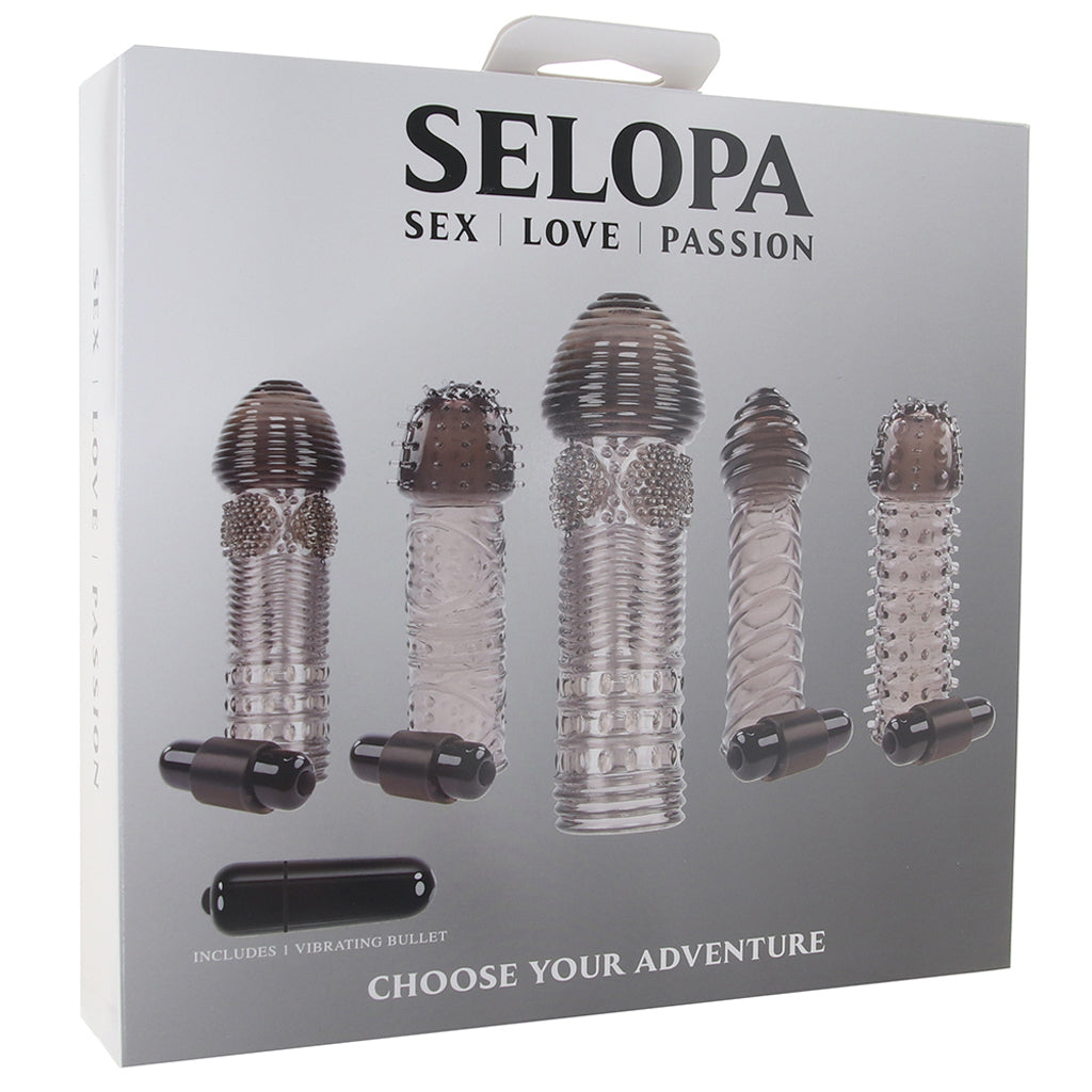 Selopa Choose Your Adventure Sleeves and Bullet Male Enhancement > Extenders and Sleeves - Tophatter Daily Deals