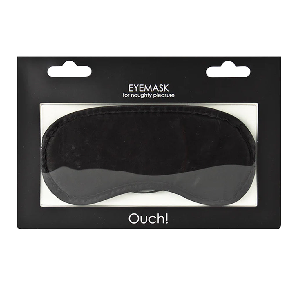 Soft Eye Mask in Black - Tophatter's Adult Products Bondage and Fetish > Pleasure Masks and Dress Up Play - Tophatter Daily Deals