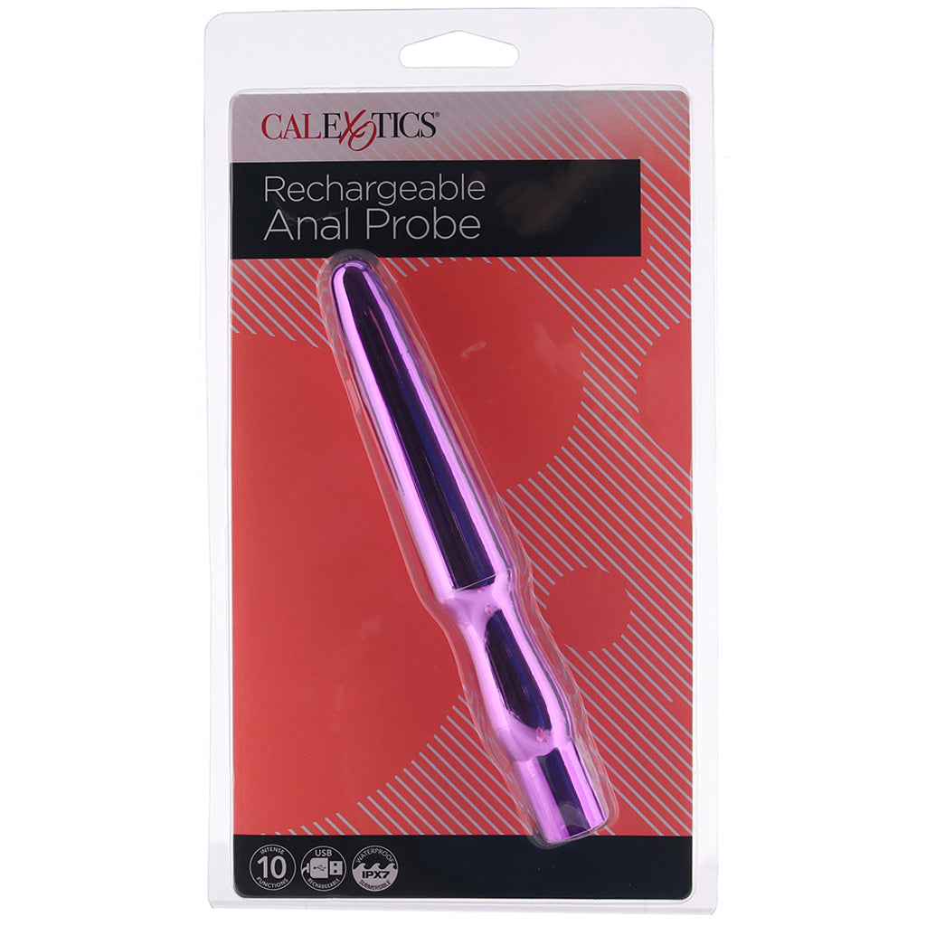 Rechargeable Anal Probe in Purple - Tophatter's Adult Sex Toys Online Anal Sex Toys > Anal Vibrators - Tophatter Daily Deals