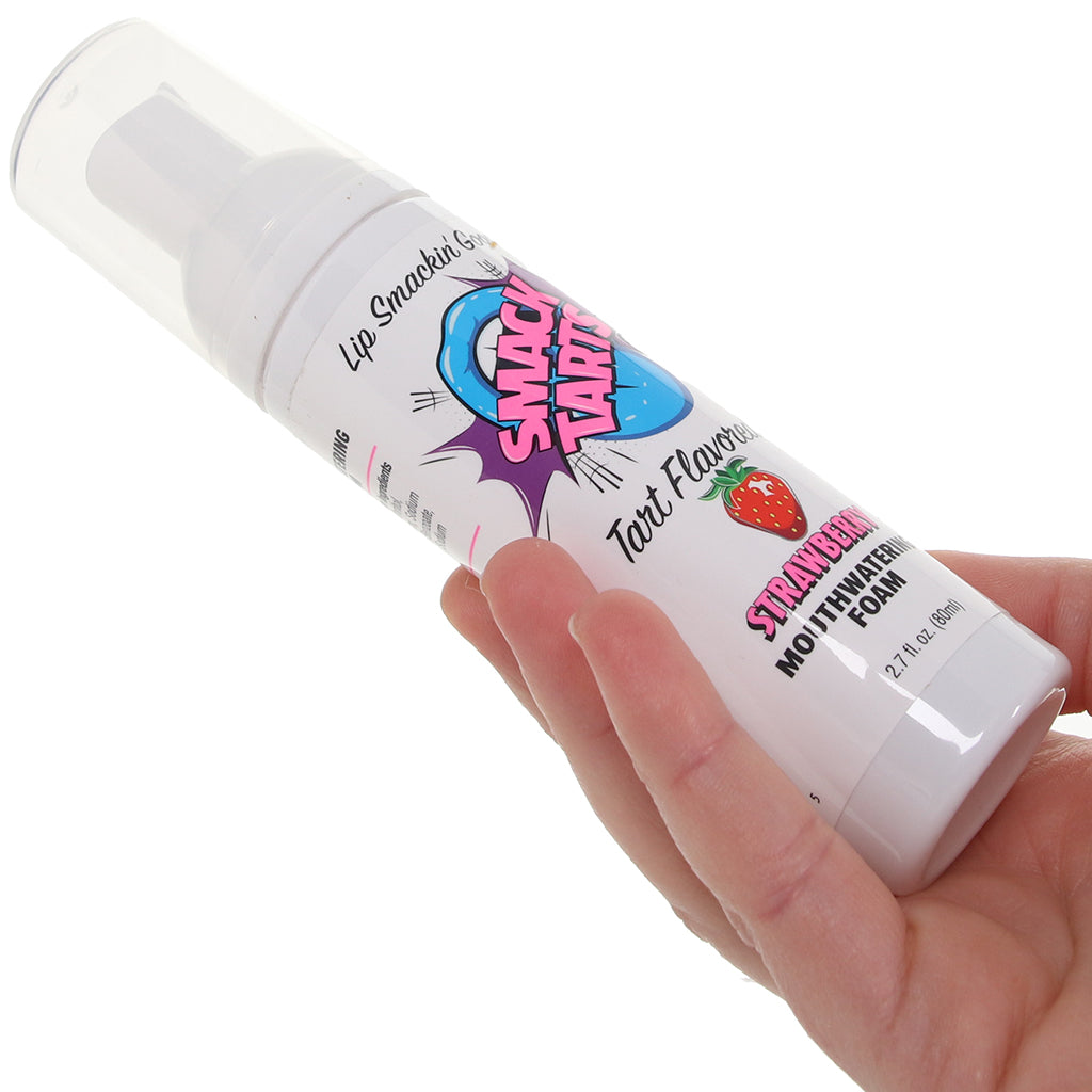 Smack Tarts Mouthwatering Foam 2.7oz/80ml in Strawberry Lubes and Lotions > Flavored Sex Lubes - Tophatter Daily Deals