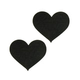 Peekaboos Satin & Lace Heart Pasties Lingerie > Accessories - Tophatter Daily Deals