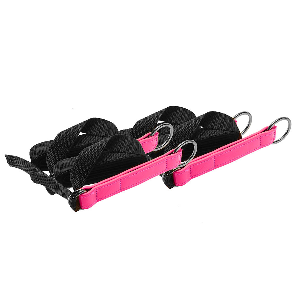 Electra Play Things Bed Restraint Straps in Neon Pink - Tophatter's Adult Sex Toys Online Bondage and Fetish > Restraints - Tophatter Daily Deals