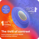 We-Vibe Temp Temperature Play Vibe in Lavender Blue Vibrators > Clitoral Stimulators - Tophatter Daily Deals