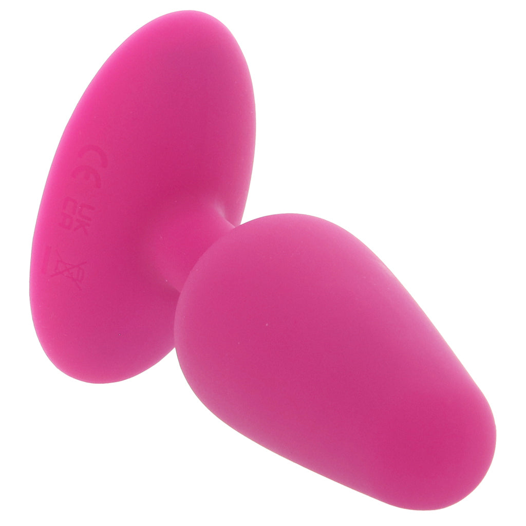 Bang! Vibrating Silicone Butt Plug in Pink - Tophatter's Vibrator Deals Online Anal Sex Toys > Butt Plugs - Tophatter Daily Deals