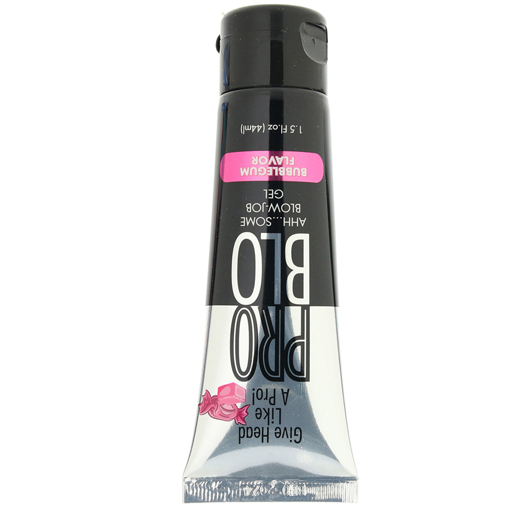 Pro Blo Flavored Oral Gel 1.5oz/44ml in Bubblegum - Tophatter's Adult Products Lubes and Lotions > Female Enhancement - Tophatter Daily Deals