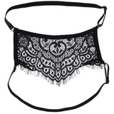 S&M Veiled Vision Lace Blindfold Bondage and Fetish > Pleasure Masks and Dress Up Play - Tophatter Daily Deals