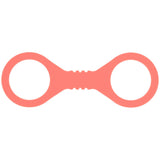 S&M Peaches 'n CreaMe Silicone Cuffs in Large - Tophatter's Adult Sex Toys Online Bondage and Fetish > Wrist and Ankle Cuffs - Tophatter Daily Deals