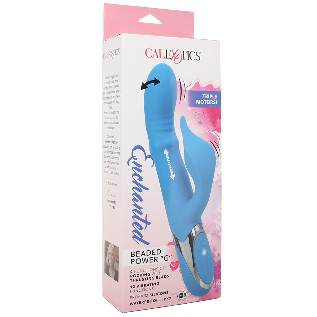 Enchanted Beaded Power G Rabbit Vibe Vibrators > Rabbit Vibrators - Tophatter Daily Deals