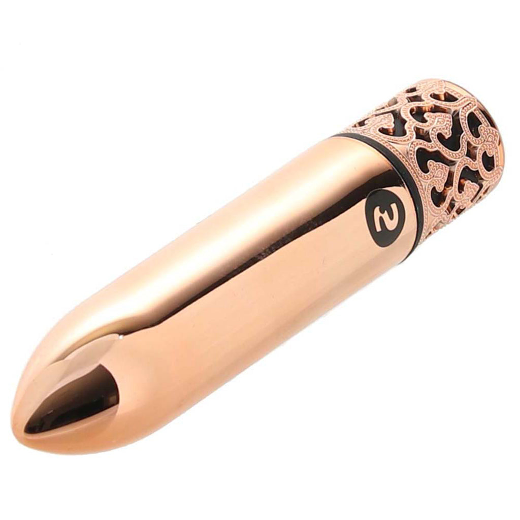Royal Gems Glamour Bullet Vibe in Rose Gold Vibrators > Bullet and Egg Vibrators - Tophatter Daily Deals