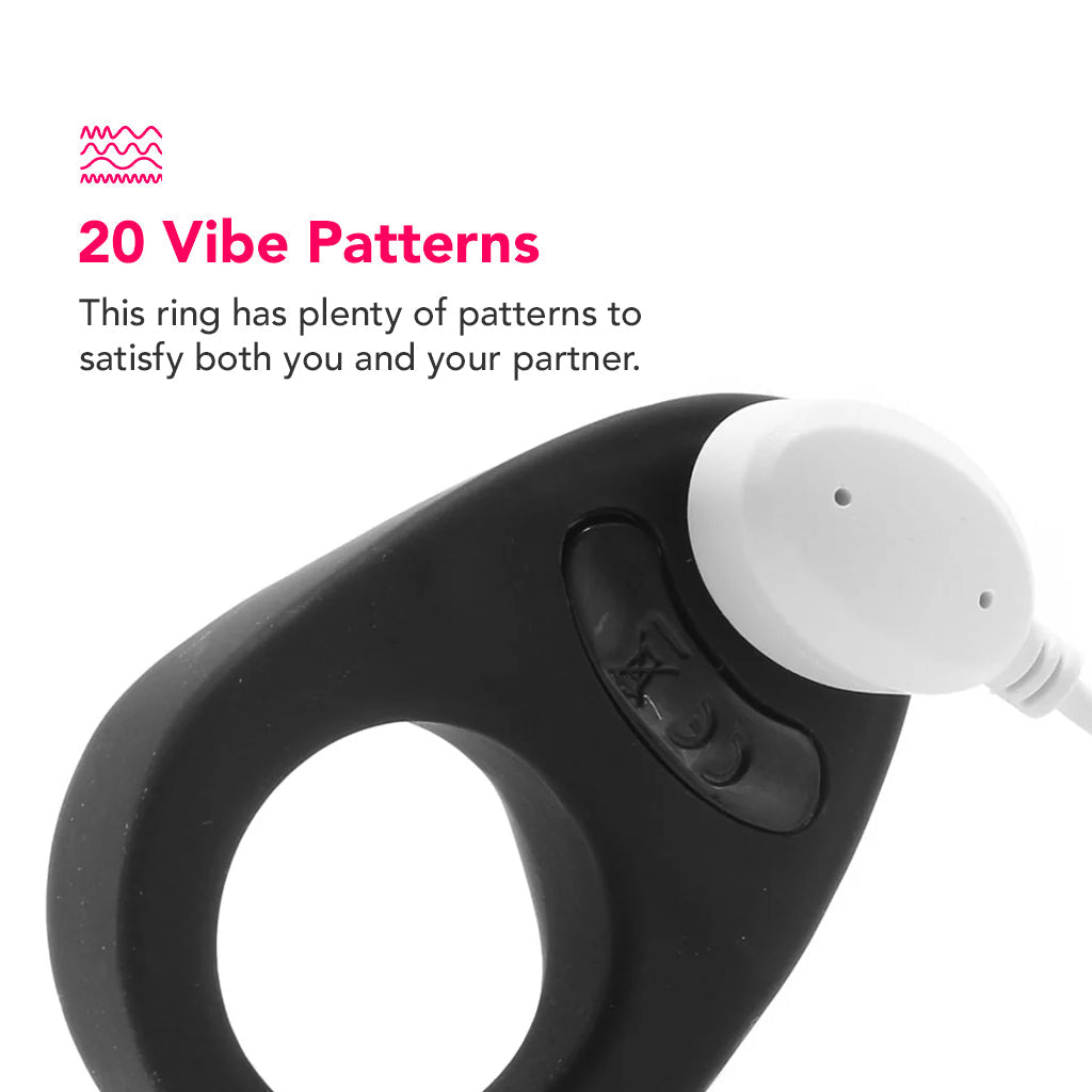 Zero Tolerance Night Rider Vibrating Cock Ring Cock Rings - Tophatter Daily Deals