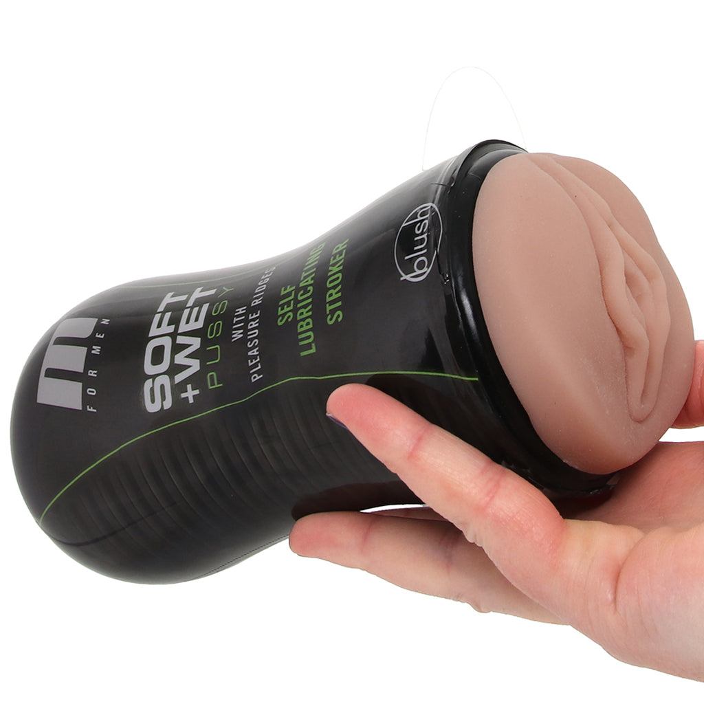 M For Men Soft + Wet Pussy in Pleasure Ridges - Tophatter's Adult Products Male Masturbators > Pocket Strokers - Tophatter Daily Deals