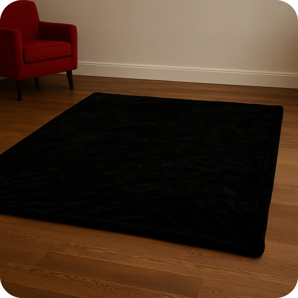 Whip Smart Waterproof Love Throw Blanket in Black Bondage and Fetish > Tools & Accessories - Tophatter Daily Deals