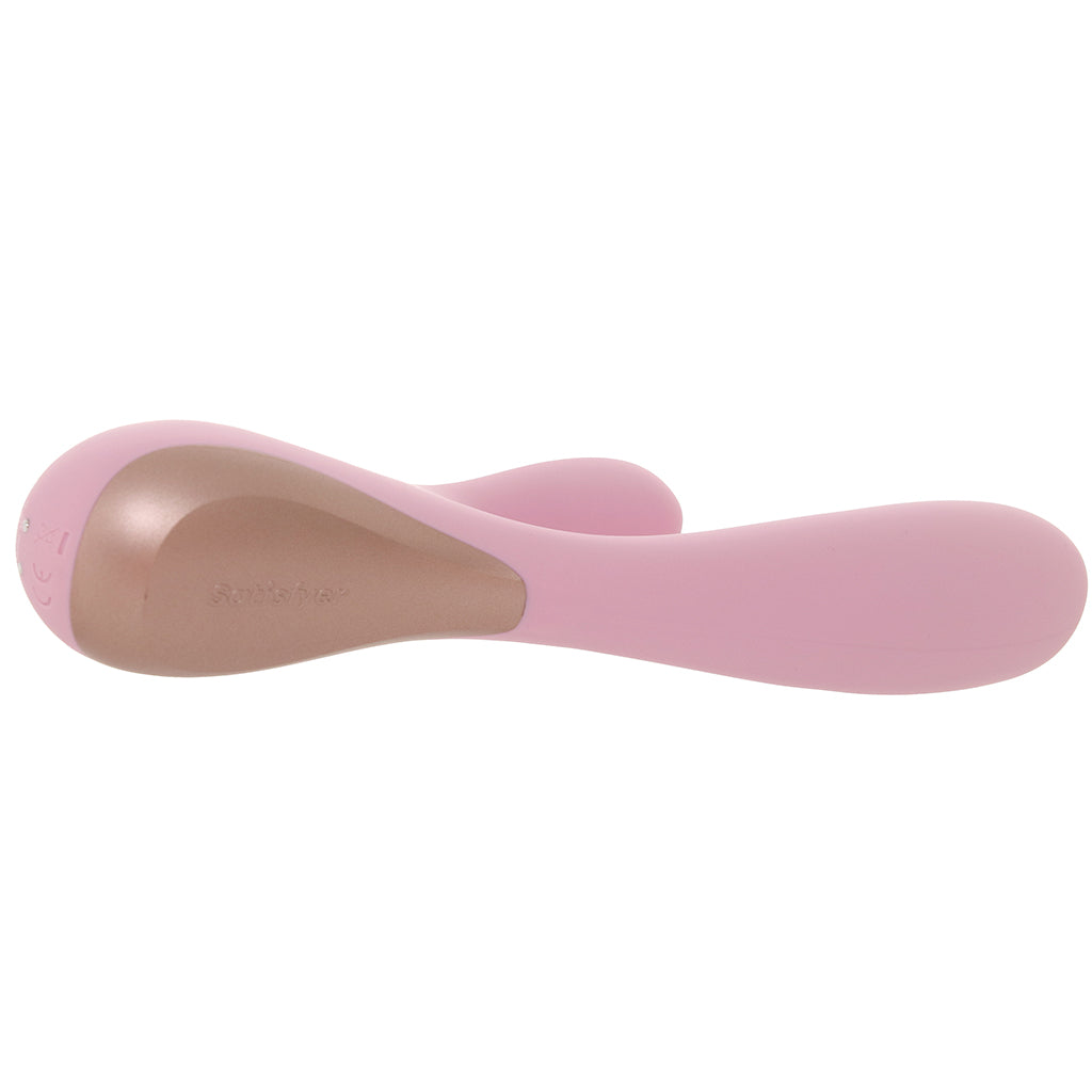 Satisfyer Mono Flex Vibe in Mauve Vibrators > Rabbit Vibrators - Tophatter Daily Deals