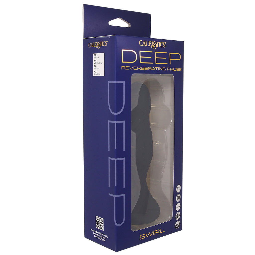 Deep Swirl Reverberating Vibe Vibrators > Anal Vibrators - Tophatter Daily Deals