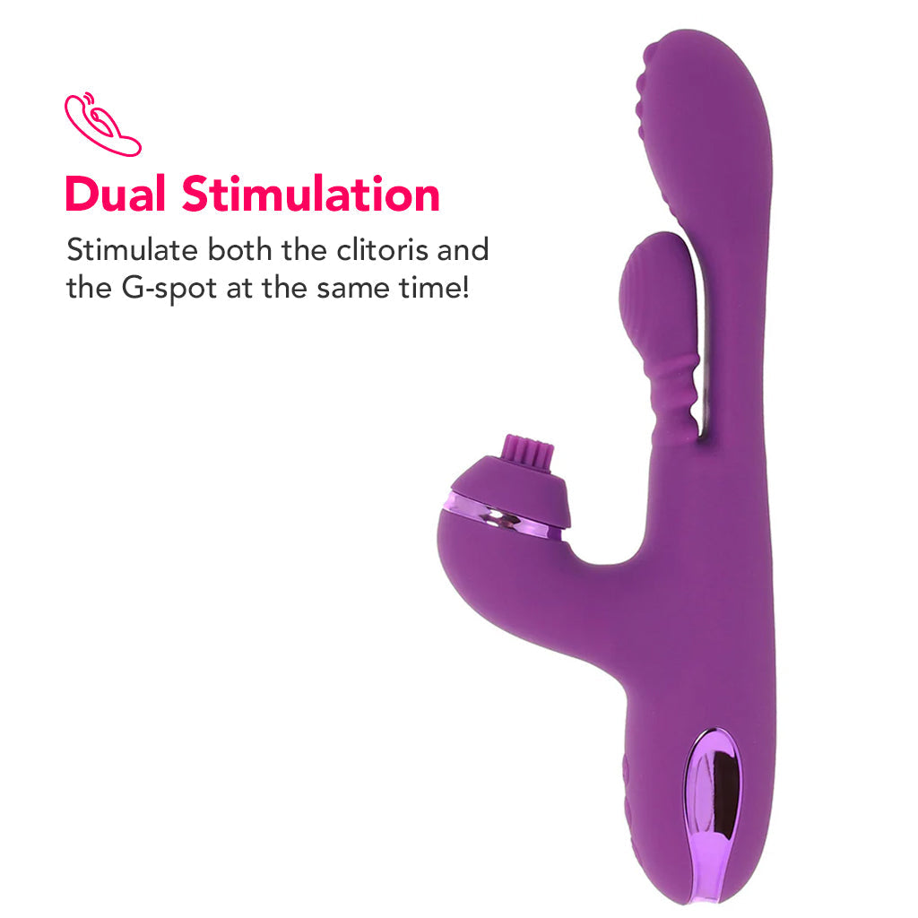 Fantasy For Her intiMotion Pulse Pro Vibe Vibrators > Rabbit Vibrators - Tophatter Daily Deals