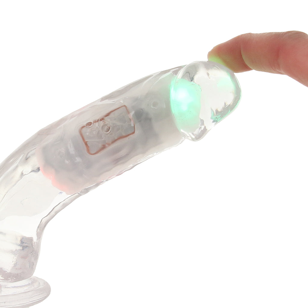 RealRock 6 Inch Light Up Vibrating Ballsy Dildo - Tophatter's Adult Sex Toys Online Vibrators > Realistic Vibrator Dildos - Tophatter Daily Deals