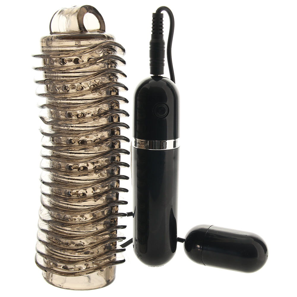 Colt 10 Function Textured Vibrating Stroker in Smoke - Tophatter's Adult Products Male Masturbators > Vibrating - Tophatter Daily Deals