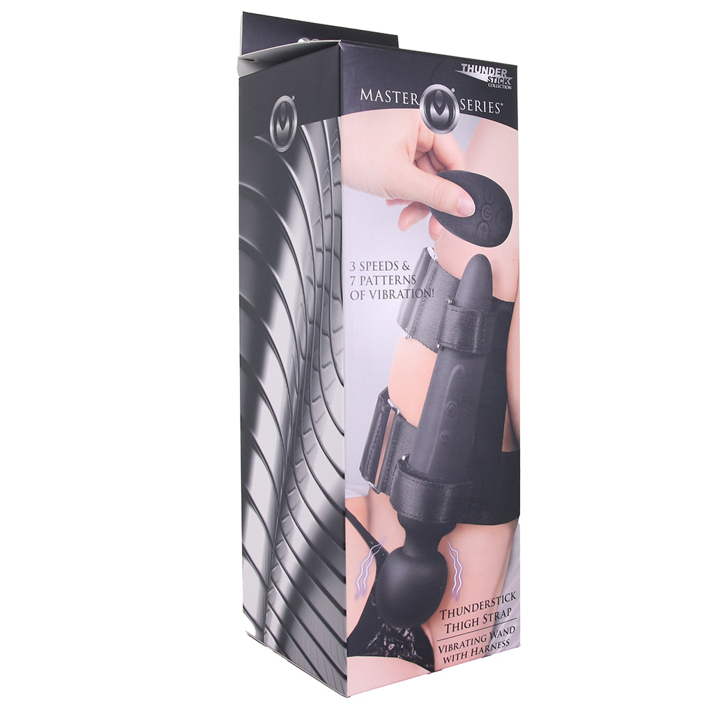 Master Series Thunderstick Thigh Strap & Wand Vibrators > Wands - Tophatter Daily Deals