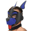 Kanine Kolection Alpha Dog Pup Hood in Blue Bondage and Fetish > Pleasure Masks and Dress Up Play - Tophatter Daily Deals