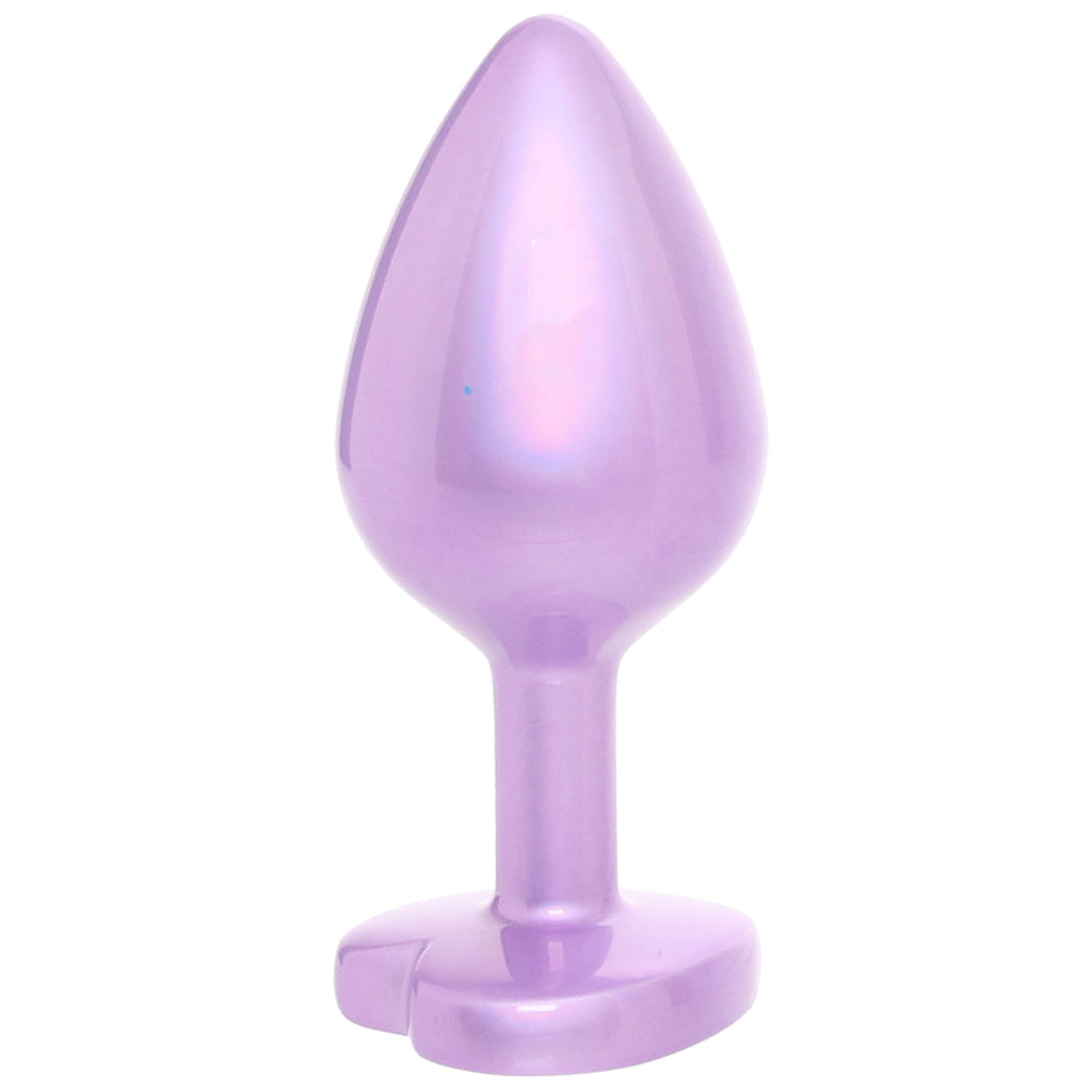 Jewel Amethyst Heart Plug in Large - Tophatter's Adult Sex Toys Online Anal Sex Toys > Butt Plugs - Tophatter Daily Deals