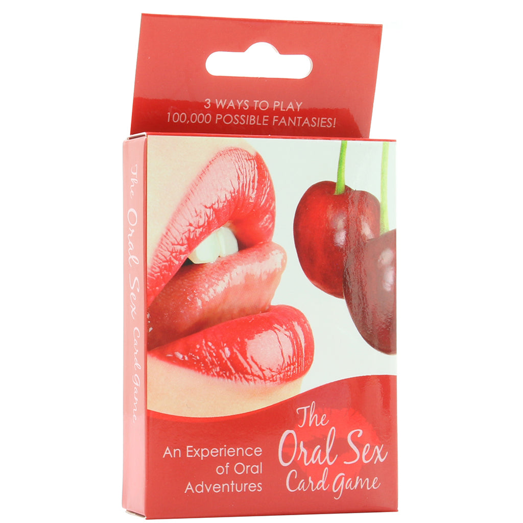 The Oral Sex Adventures Card Game - Tophatter's Adult Products Sensual Love > Games - Tophatter Daily Deals