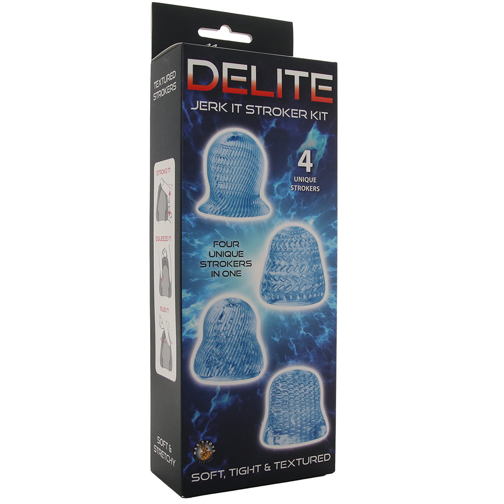 Delite Jerk It Stroker Kit Male Masturbators > Discreet Masturbators - Tophatter Daily Deals