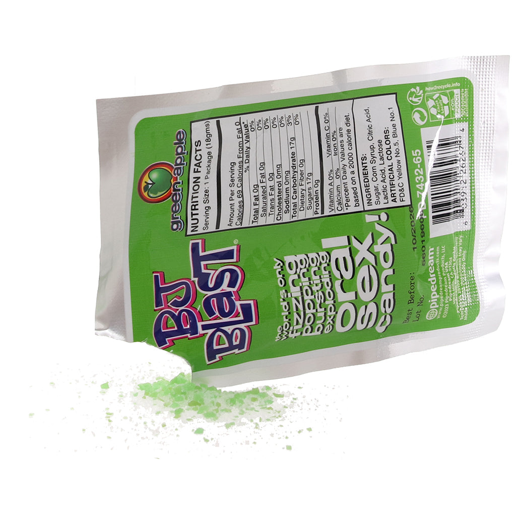 BJ Blast 18g/0.63oz. in Green Apple Novelties 'n Parties - Tophatter Daily Deals
