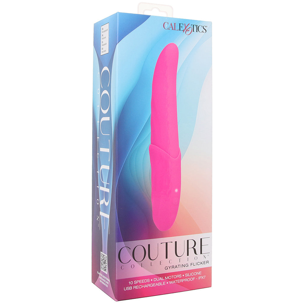 Couture Collection Gyrating Flicker Vibe - Tophatter's Adult Sex Toys Online Vibrators > Clitoral Stimulators - Tophatter Daily Deals