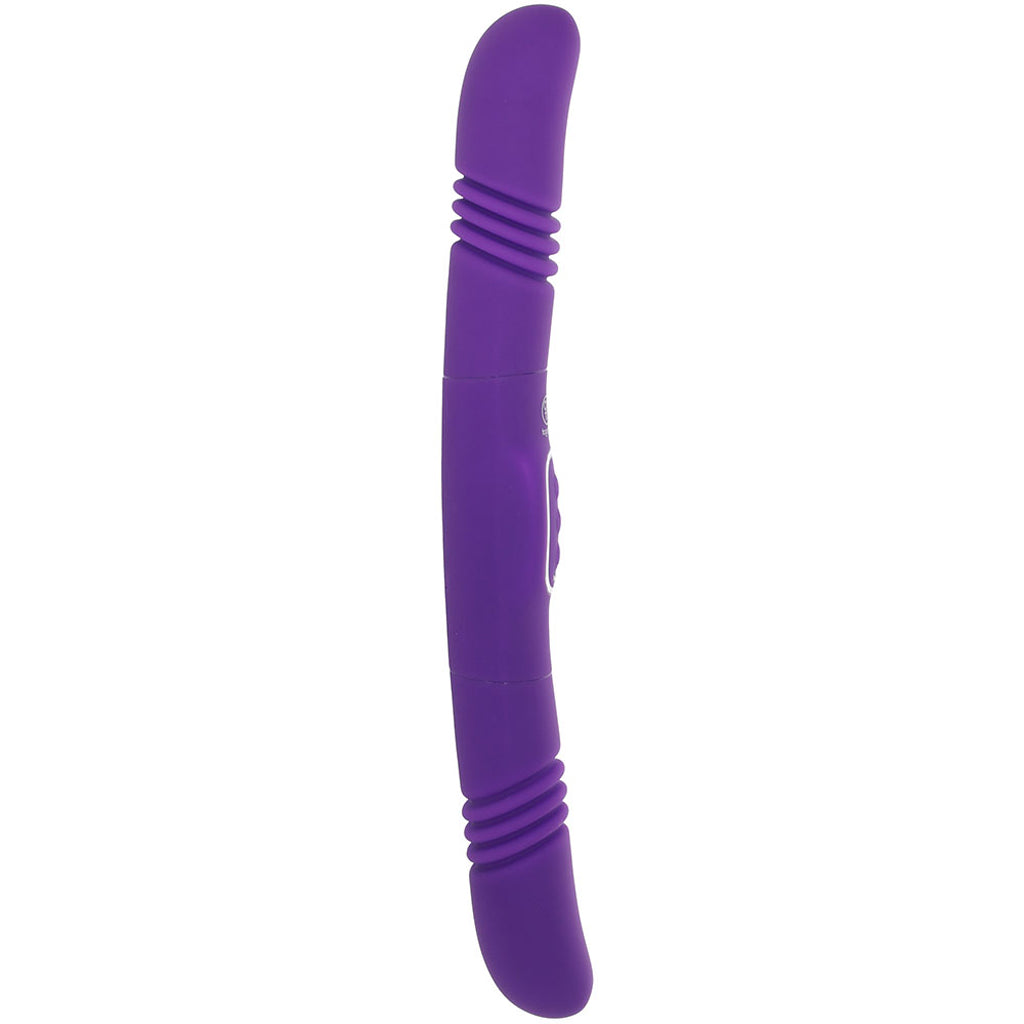 Together Double Delight Vibrating & Thrusting Dildo Dildo Sex Toys > Double Ended Dildos - Tophatter Daily Deals