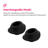Womanizer Premium 2 Pleasure Air Stimulator in Black Vibrators > Clitoral Stimulators - Tophatter Daily Deals