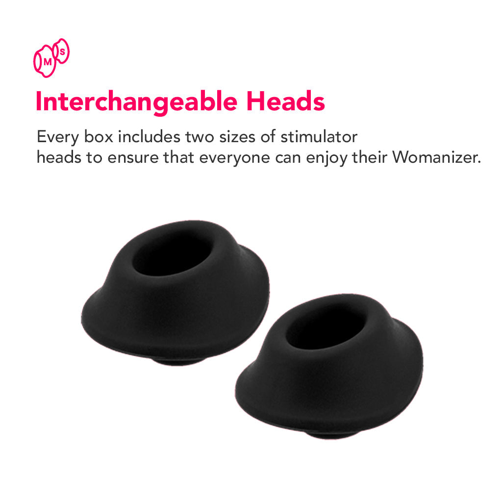 Womanizer Premium 2 Pleasure Air Stimulator in Black Vibrators > Clitoral Stimulators - Tophatter Daily Deals