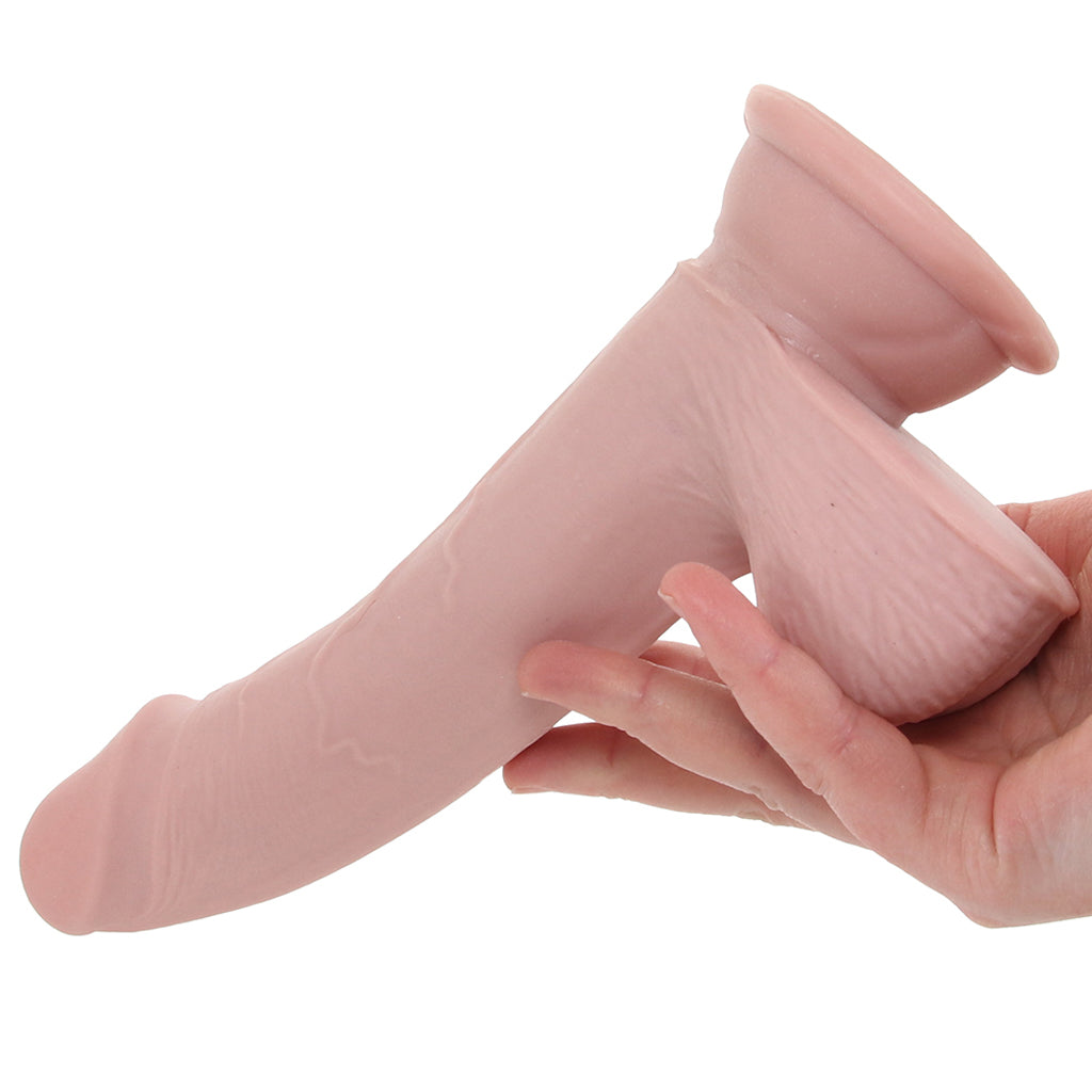 King Cock Plus Triple Density 7.5 Inch Ballsy Cock in Light - Tophatter's Adult Products Dildo Sex Toys > Realistic Dildos - Tophatter Daily Deals