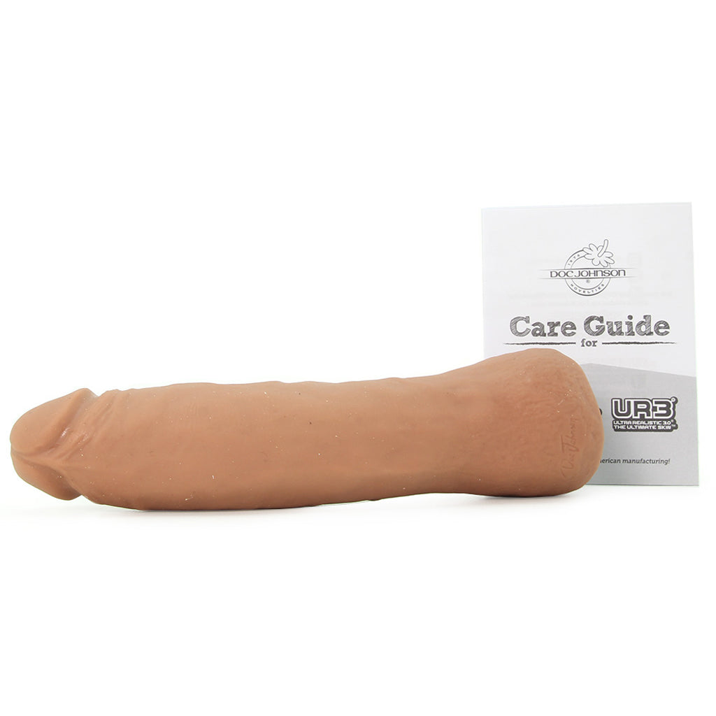 7 Inch Thin ULTRASKYN Vac-U-Lock Dildo in Brown - Tophatter's Adult Products Dildo Sex Toys > Realistic Dildos - Tophatter Daily Deals