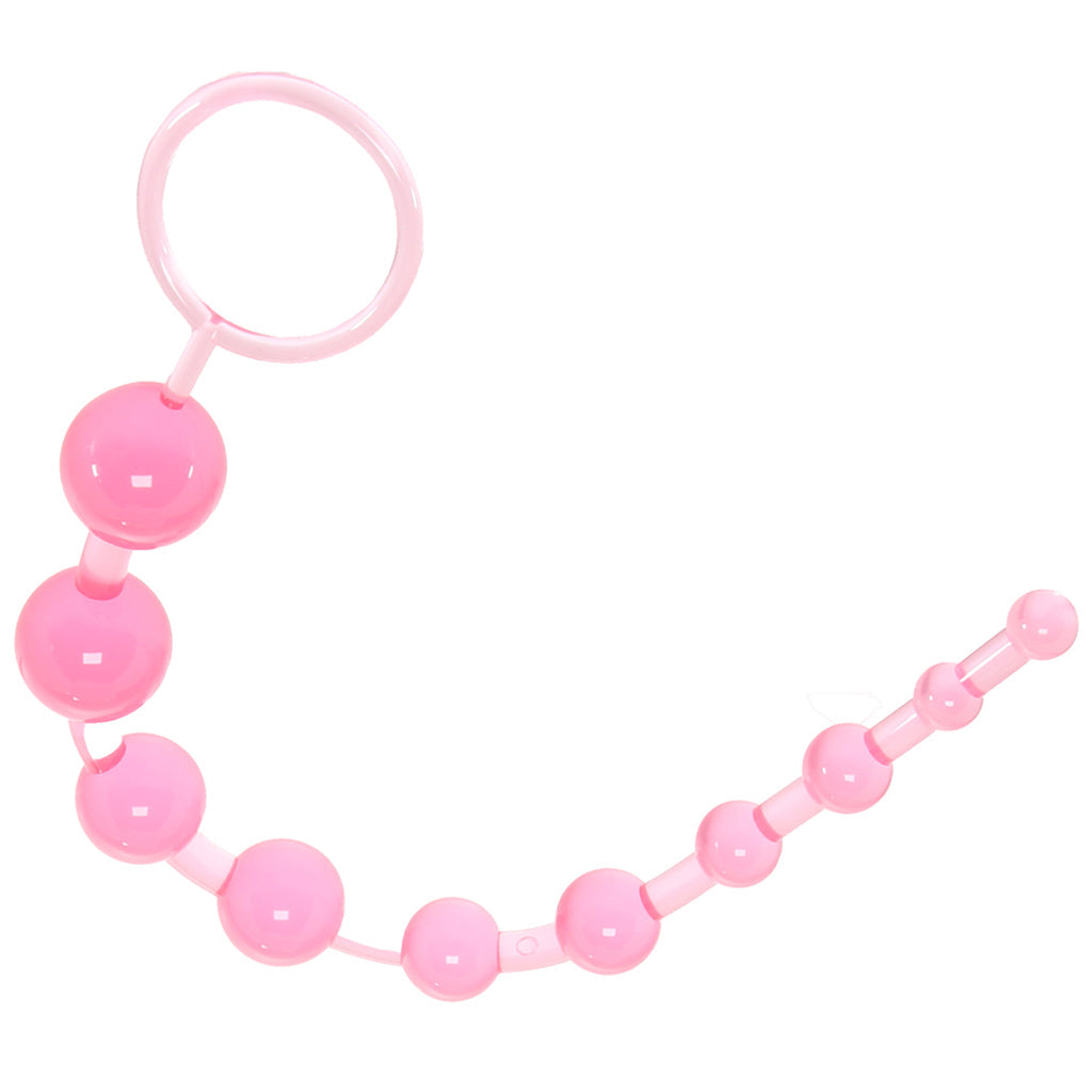 X-10 Anal Beads in Pink Anal Sex Toys > Anal Beads - Tophatter Daily Deals