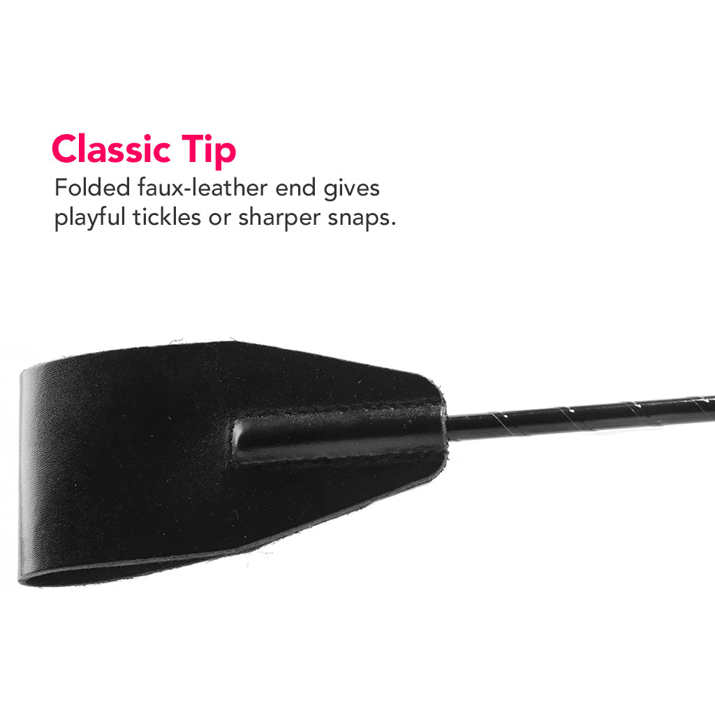 Classic Riding Crop in Black Bondage and Fetish > Whips and Crops - Tophatter Daily Deals