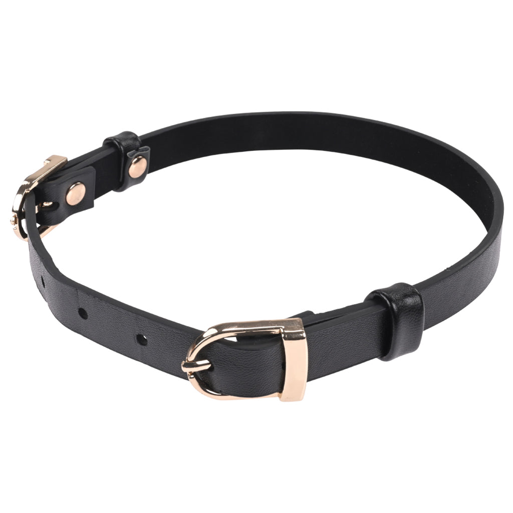 Sex & Mischief Double Buckle Day Collar Bondage and Fetish > Leashes and Collars - Tophatter Daily Deals