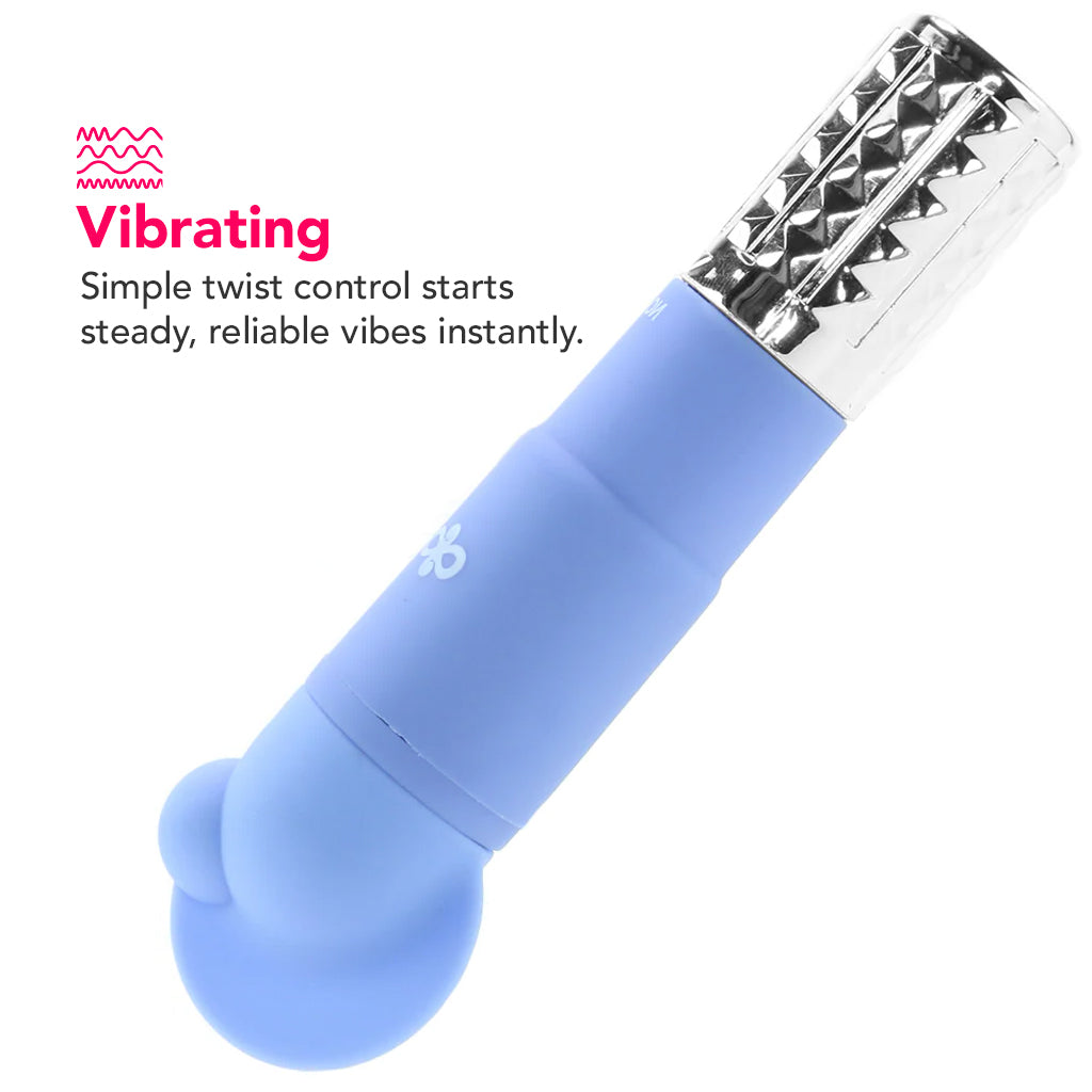 Rosé Revitalize Pocket Massage Vibe Kit in Periwinkle Vibrators > Clitoral Stimulators - Tophatter Daily Deals