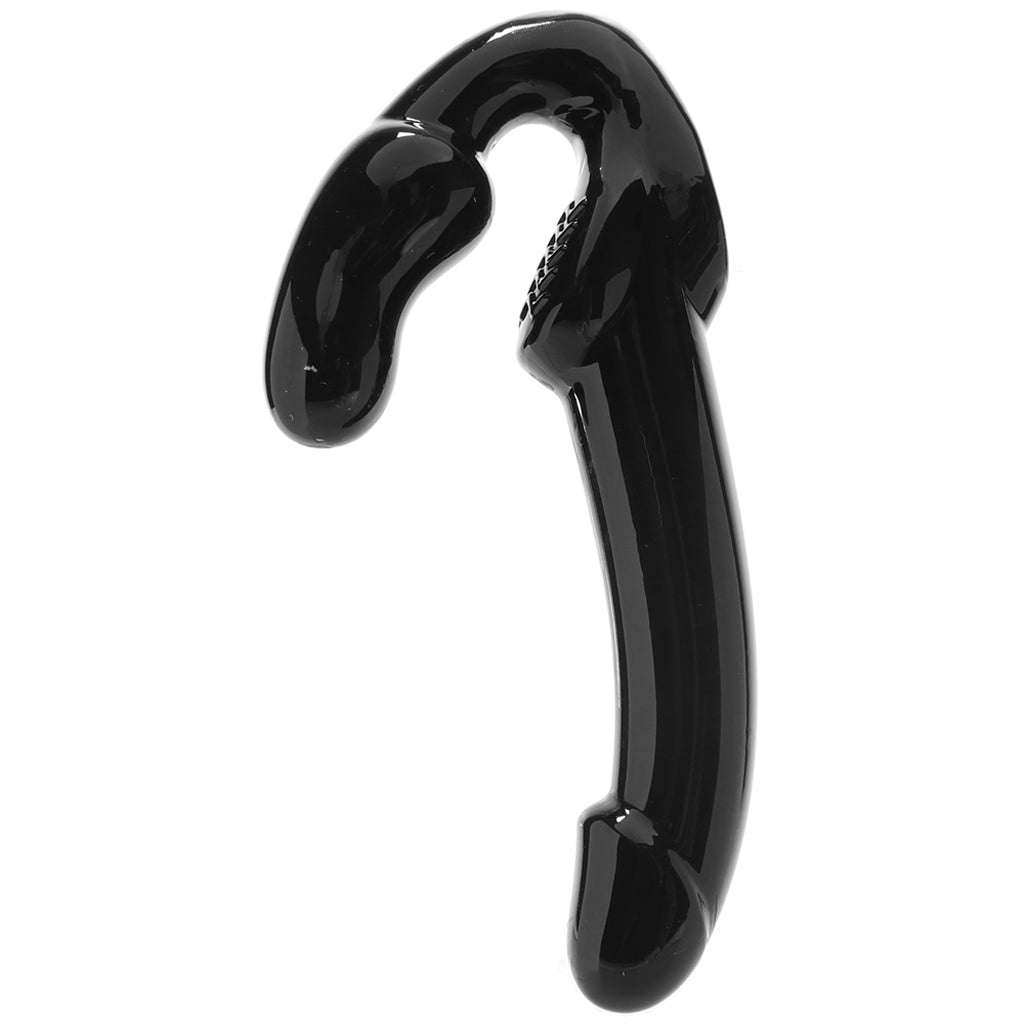 Strap U Revolver Strapless Strap-On Dildo in Black Dildo Sex Toys > Strap-On and Harnesses - Tophatter Daily Deals