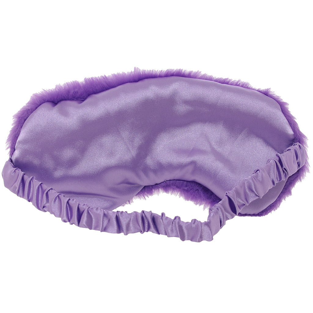 Ouch! Fluffy Blindfold in Purple Bondage and Fetish > Pleasure Masks and Dress Up Play - Tophatter Daily Deals