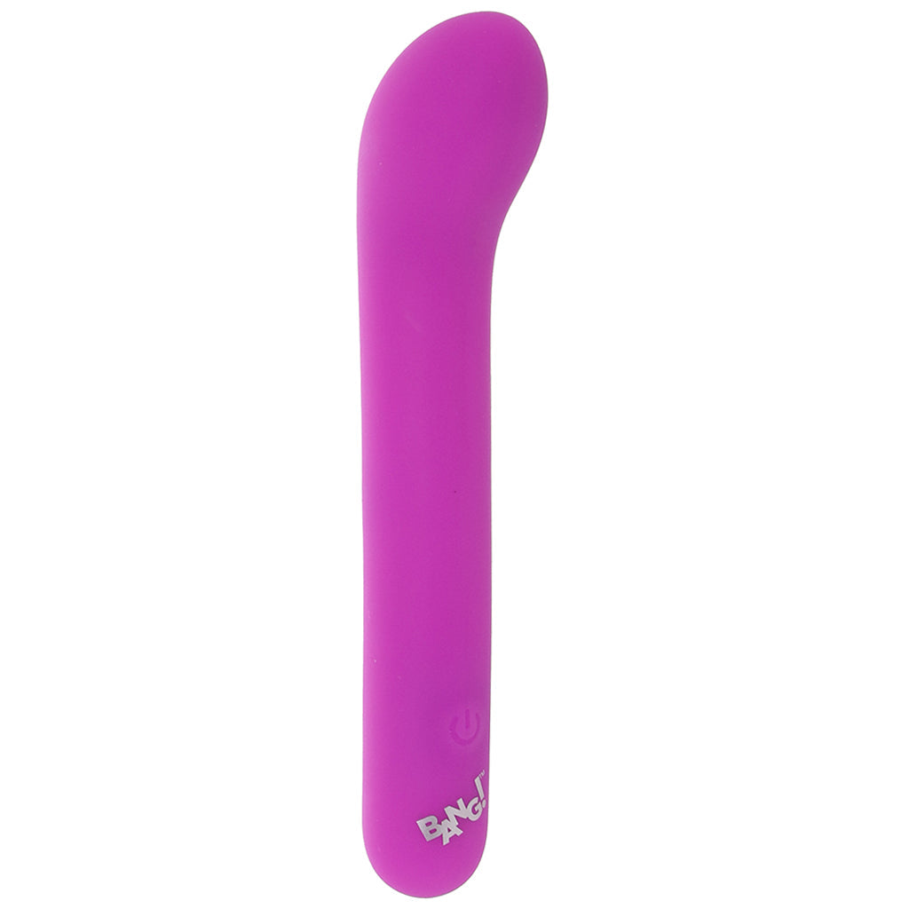 Bang! Flexible Silicone G-Spot Vibe in Purple Vibrators > G-Spot Vibrators - Tophatter Daily Deals