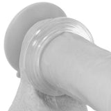 Medium Premium Silicone Cock Ring in Clear - Tophatter's Adult Products Cock Rings - Tophatter Daily Deals