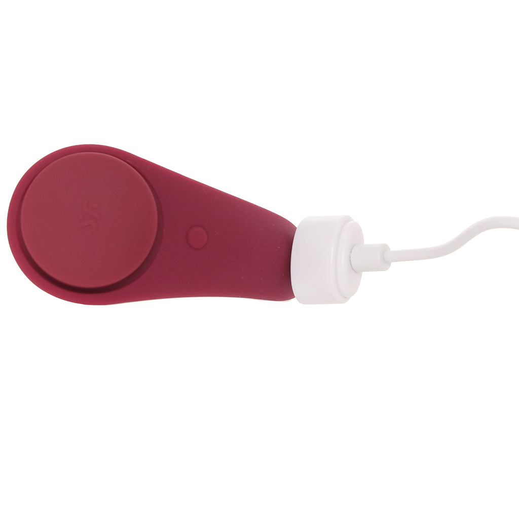 Satisfyer Sexy Secret Panty Vibe in Merlot Vibrators > Wearable & Panty Vibrators - Tophatter Daily Deals