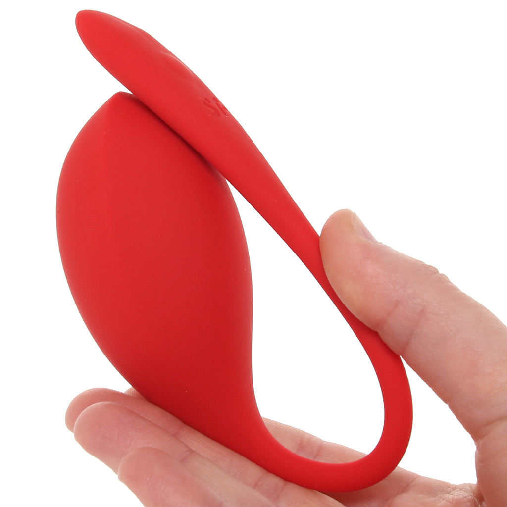 Satisfyer Shiny Petal Wearable Vibe in Red Vibrators > Bullet and Egg Vibrators - Tophatter Daily Deals