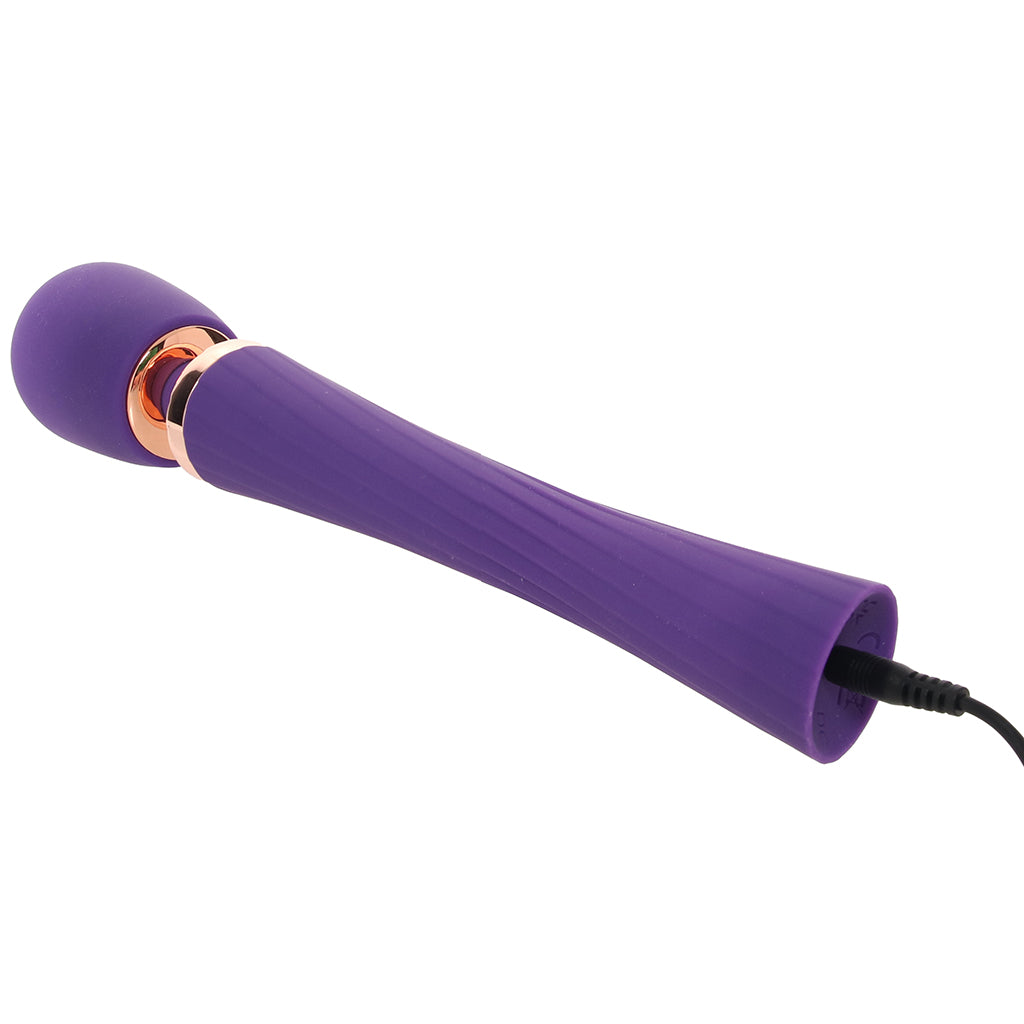 PinkCherry Luxury Slim Rechargeable Wand in Purple - Tophatter's Adult Sex Toys Online Vibrators > Wands - Tophatter Daily Deals