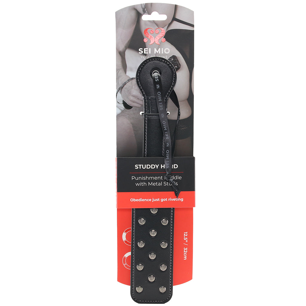Sei Mio Studdy Hard Paddle Bondage and Fetish > Whips and Crops - Tophatter Daily Deals