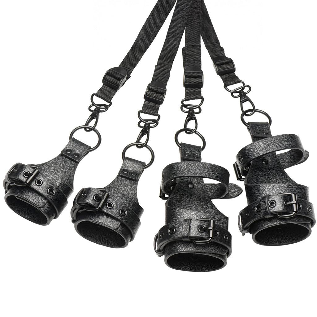 Master Series All Access Bed Restraint Kit Bondage and Fetish > Restraints - Tophatter Daily Deals