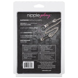 nipple play Superior Nipple Clamps in Silver - Tophatter's Adult Sex Toys Online Bondage and Fetish > Nipple Stimulators & Clamps - Tophatter Daily Deals