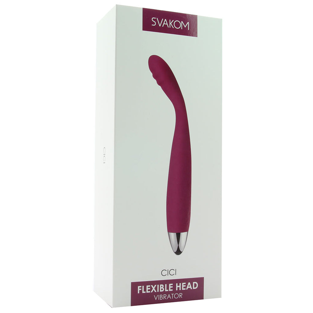 Cici Flexible Head Vibrator in Violet - Tophatter's Vibrator Deals Online Vibrators > G-Spot Vibrators - Tophatter Daily Deals